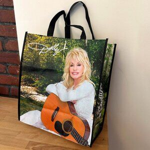 Rare Dollywood Dolly Parton w/ her guitar - Limited Edition Tote Bag - Like New